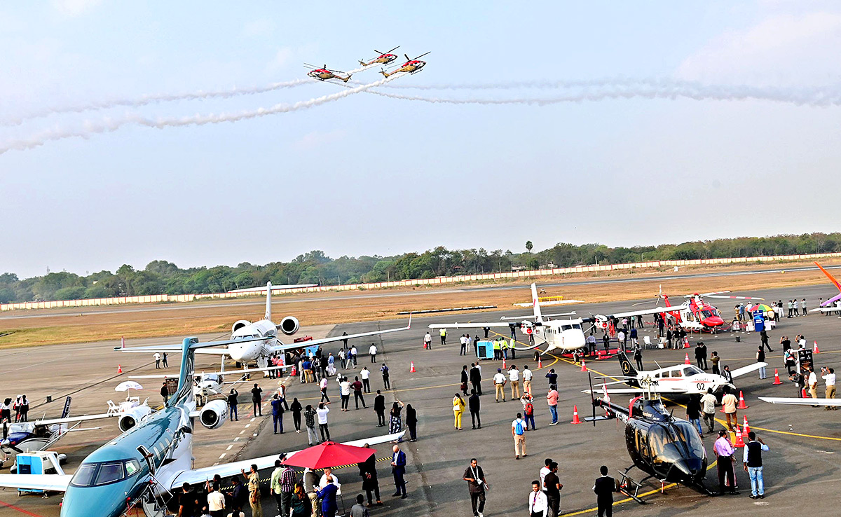Wings Airshow 2024 Photos అదిరిపోయే ఎయిర్‌ షో..బేగంపేటలో ‘వింగ్స్